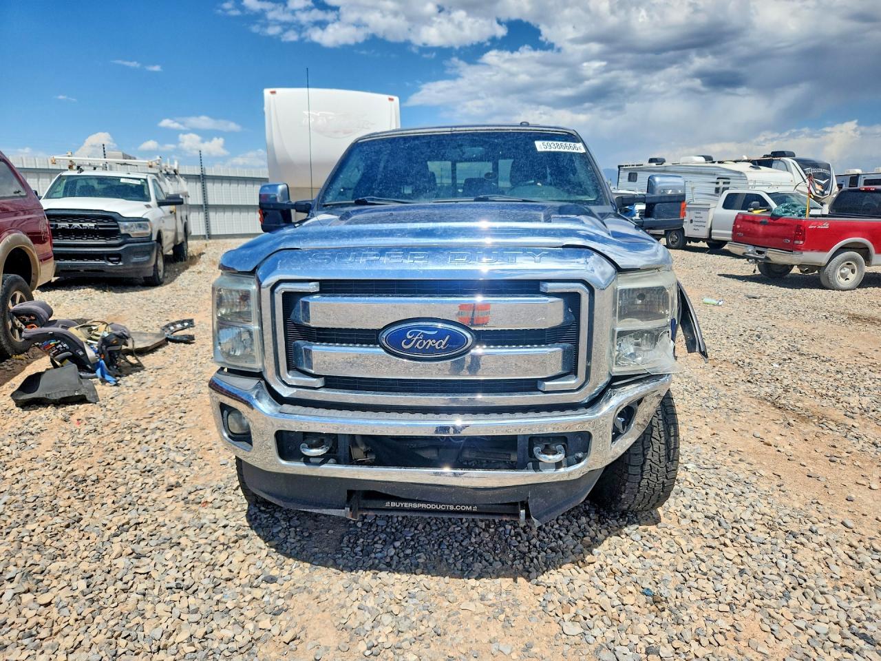 2012 Ford F350 Super Duty Blue vin: 1FT8W3BT6CEC82968