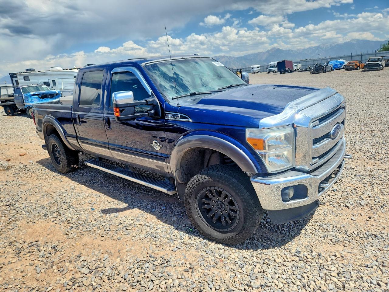 2012 Ford F350 Super Duty Blue vin: 1FT8W3BT6CEC82968