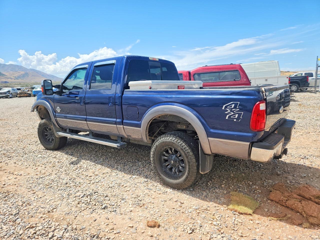 2012 Ford F350 Super Duty Blue vin: 1FT8W3BT6CEC82968
