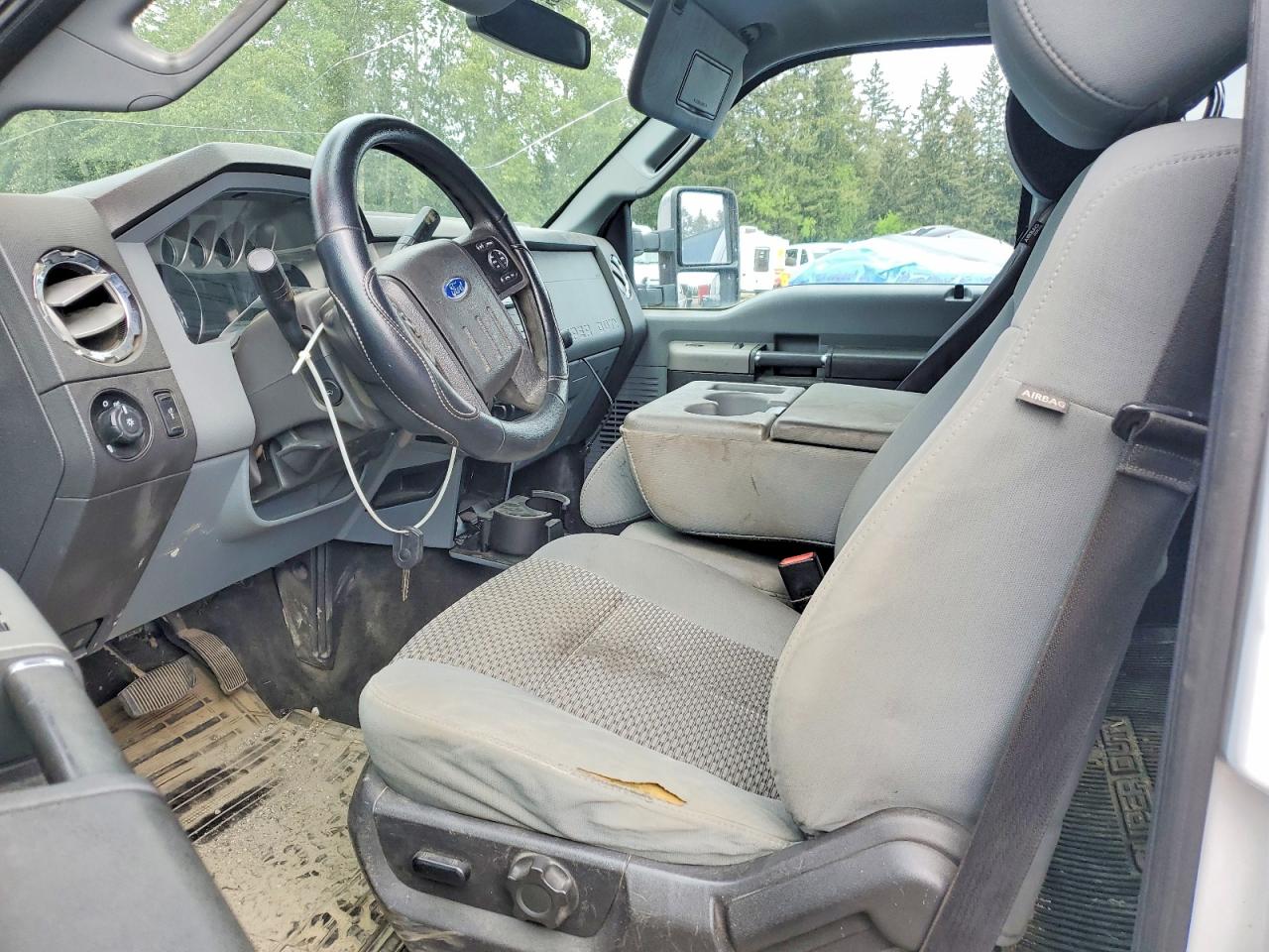 2014 Ford F350 Super Duty Белый vin: 1FT8W3BT6EEA15994