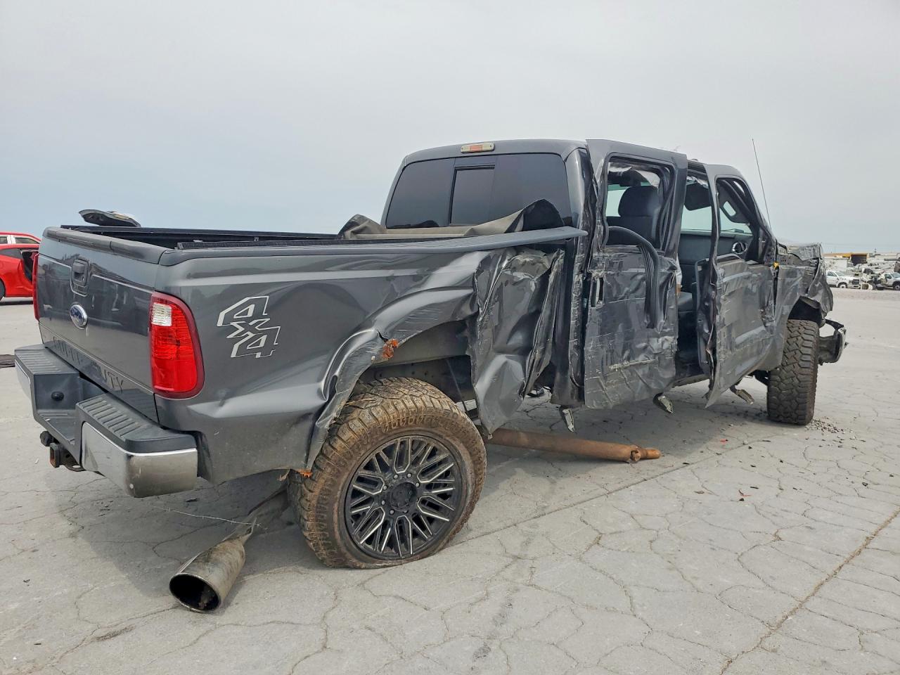2015 Ford F350 Super Duty Gray vin: 1FT8W3BT6FEA74237