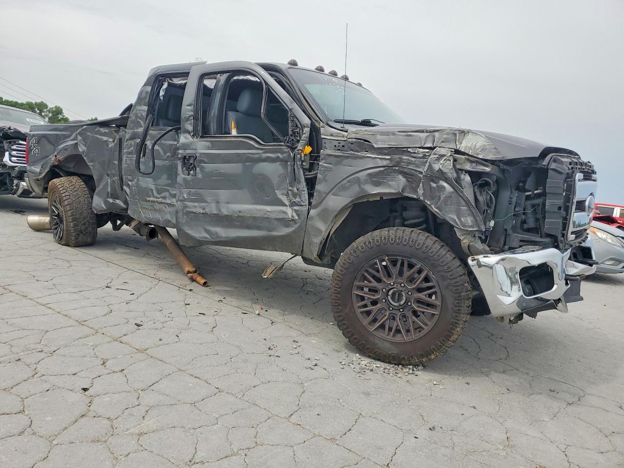 2015 Ford F350 Super Duty Gray vin: 1FT8W3BT6FEA74237
