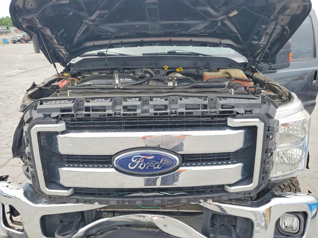 2015 Ford F350 Super Duty Gray vin: 1FT8W3BT6FEA74237