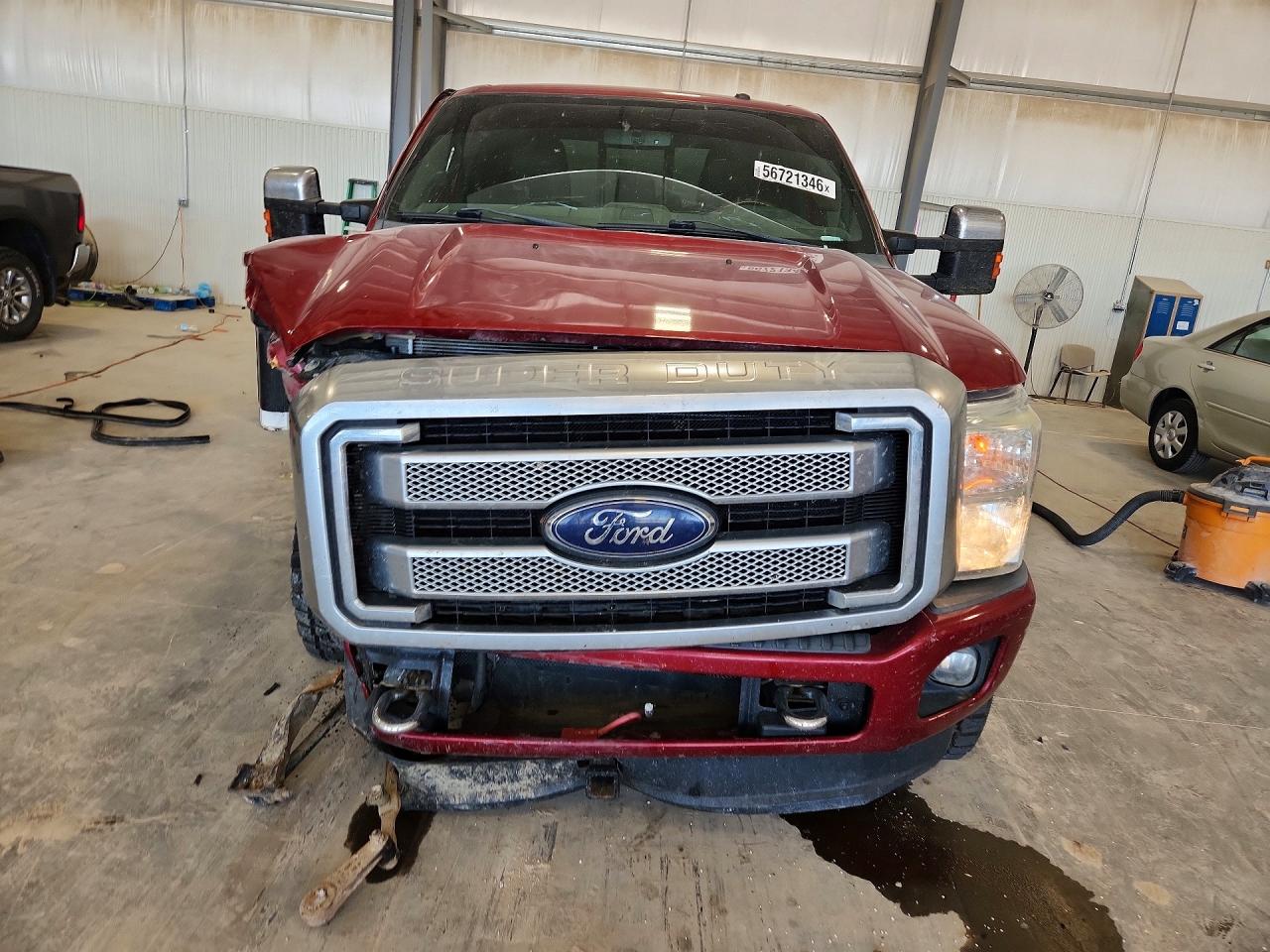 2015 Ford F350 Maroon vin: 1FT8W3BT6FEB17362