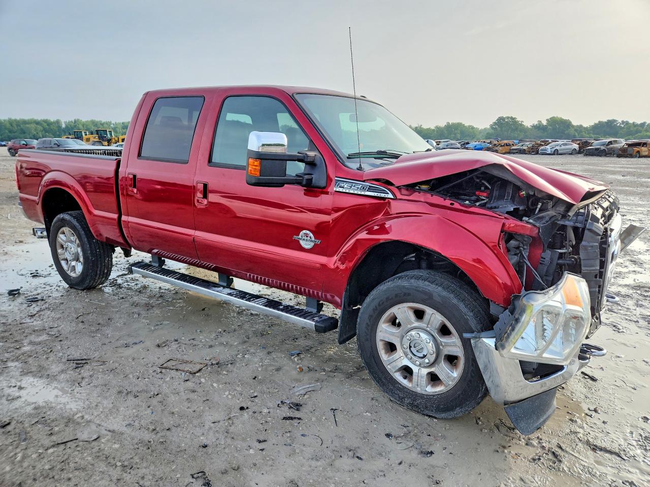 2015 Ford F350 Super Duty Red vin: 1FT8W3BT6FEC56892