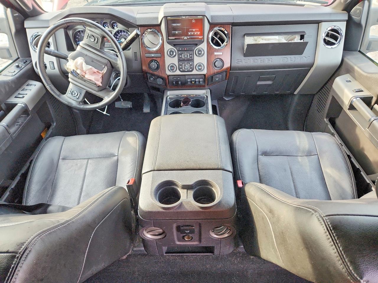 2015 Ford F350 Super Duty Red vin: 1FT8W3BT6FEC56892