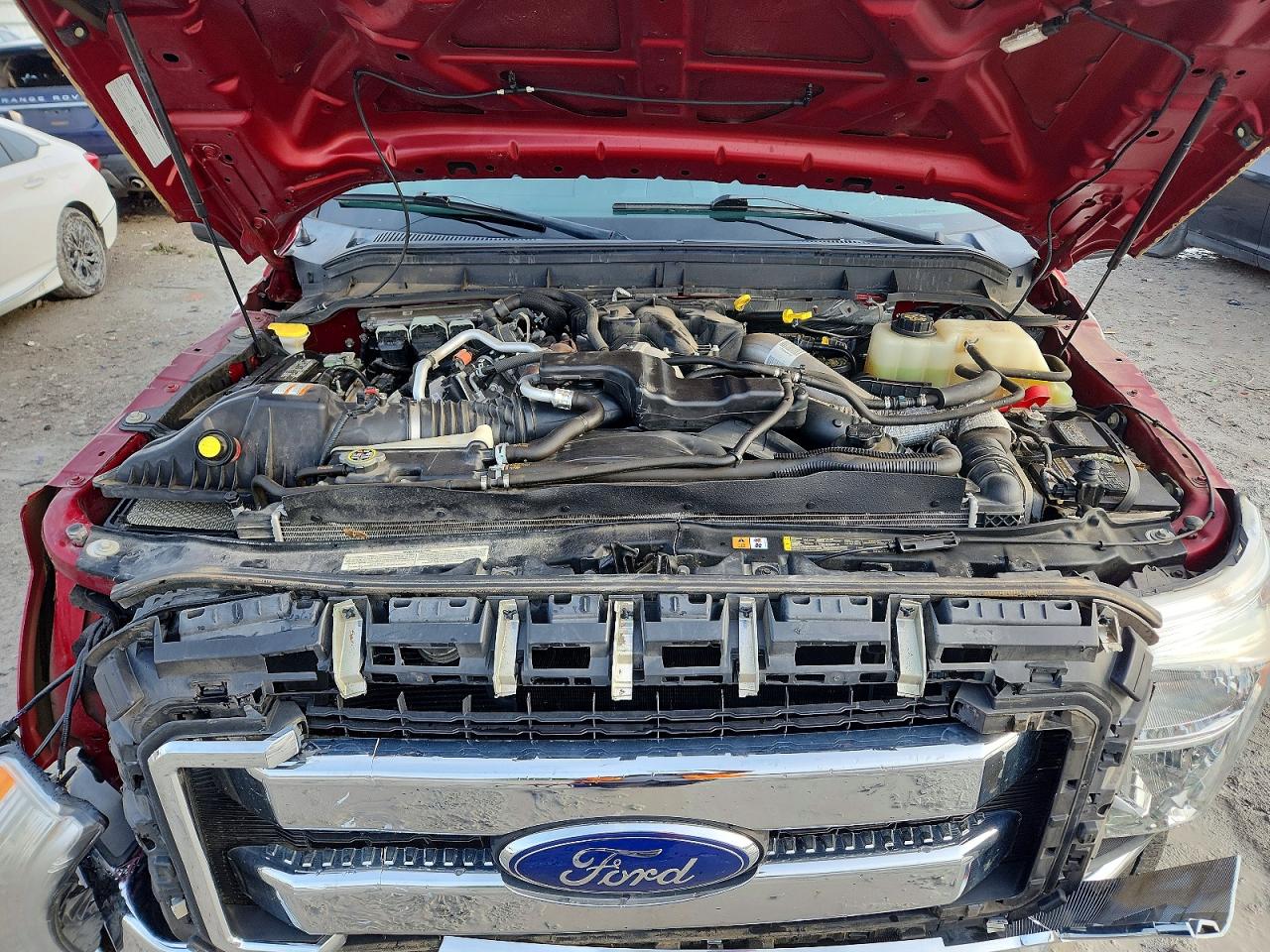 2015 Ford F350 Super Duty Red vin: 1FT8W3BT6FEC56892