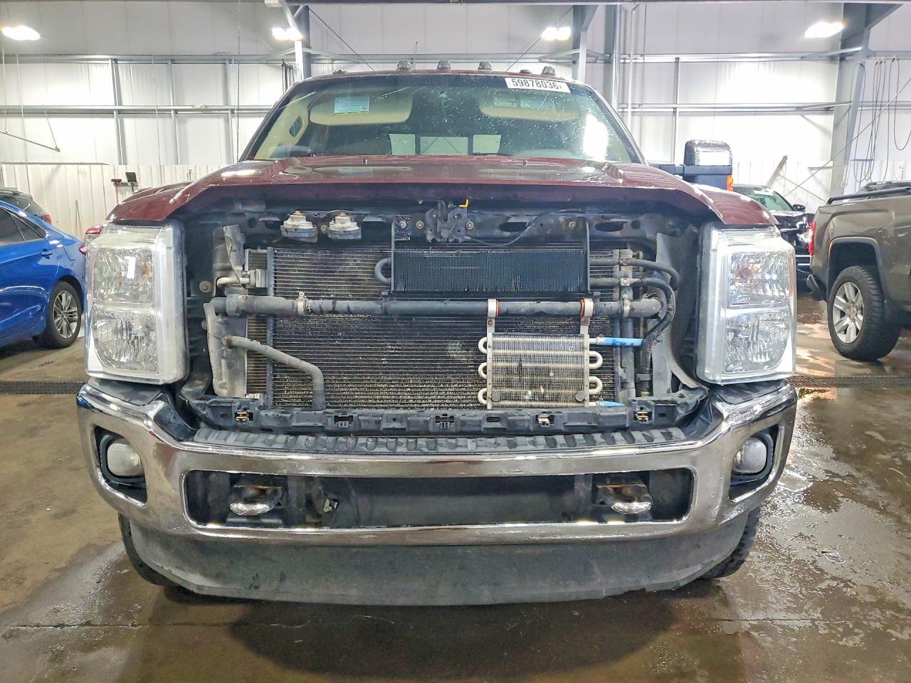 2011 Ford F350 Super Duty Maroon vin: 1FT8W3BT7BEC35737