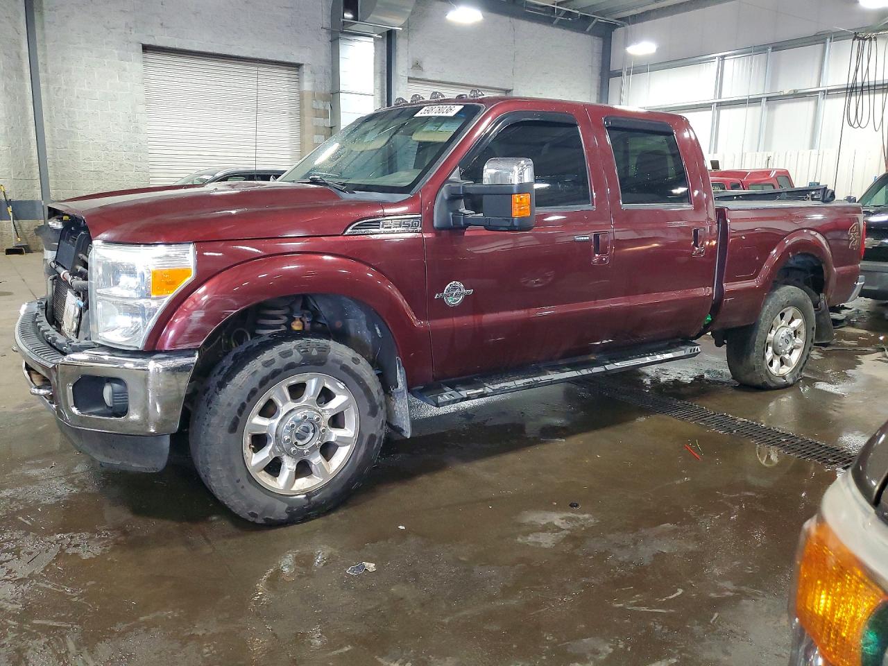 2011 Ford F350 Super Duty Темно-бордовый vin: 1FT8W3BT7BEC35737