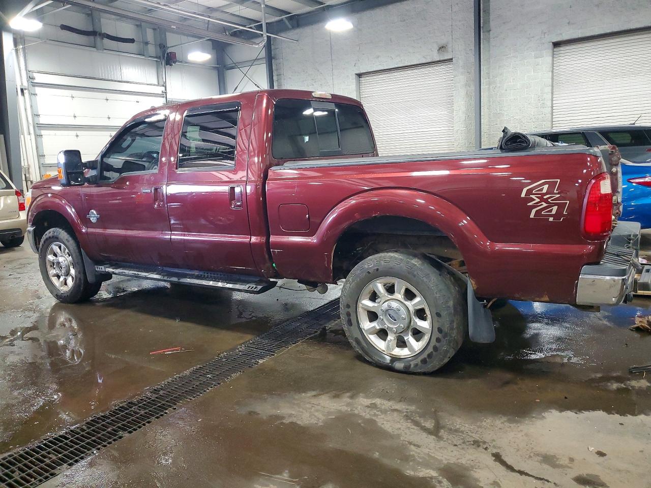 2011 Ford F350 Super Duty Maroon vin: 1FT8W3BT7BEC35737