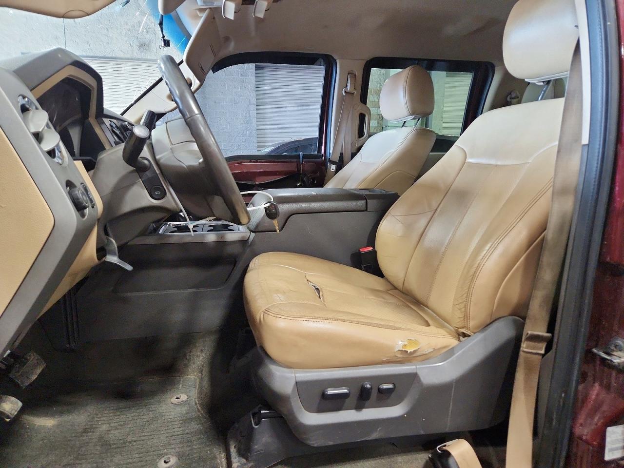 2011 Ford F350 Super Duty Maroon vin: 1FT8W3BT7BEC35737