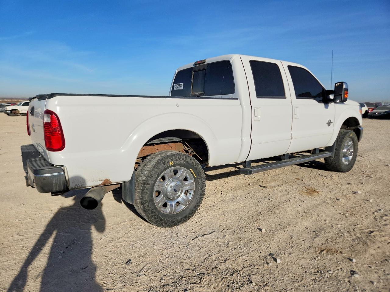 2012 Ford F350 Super Duty White vin: 1FT8W3BT7CEA48421