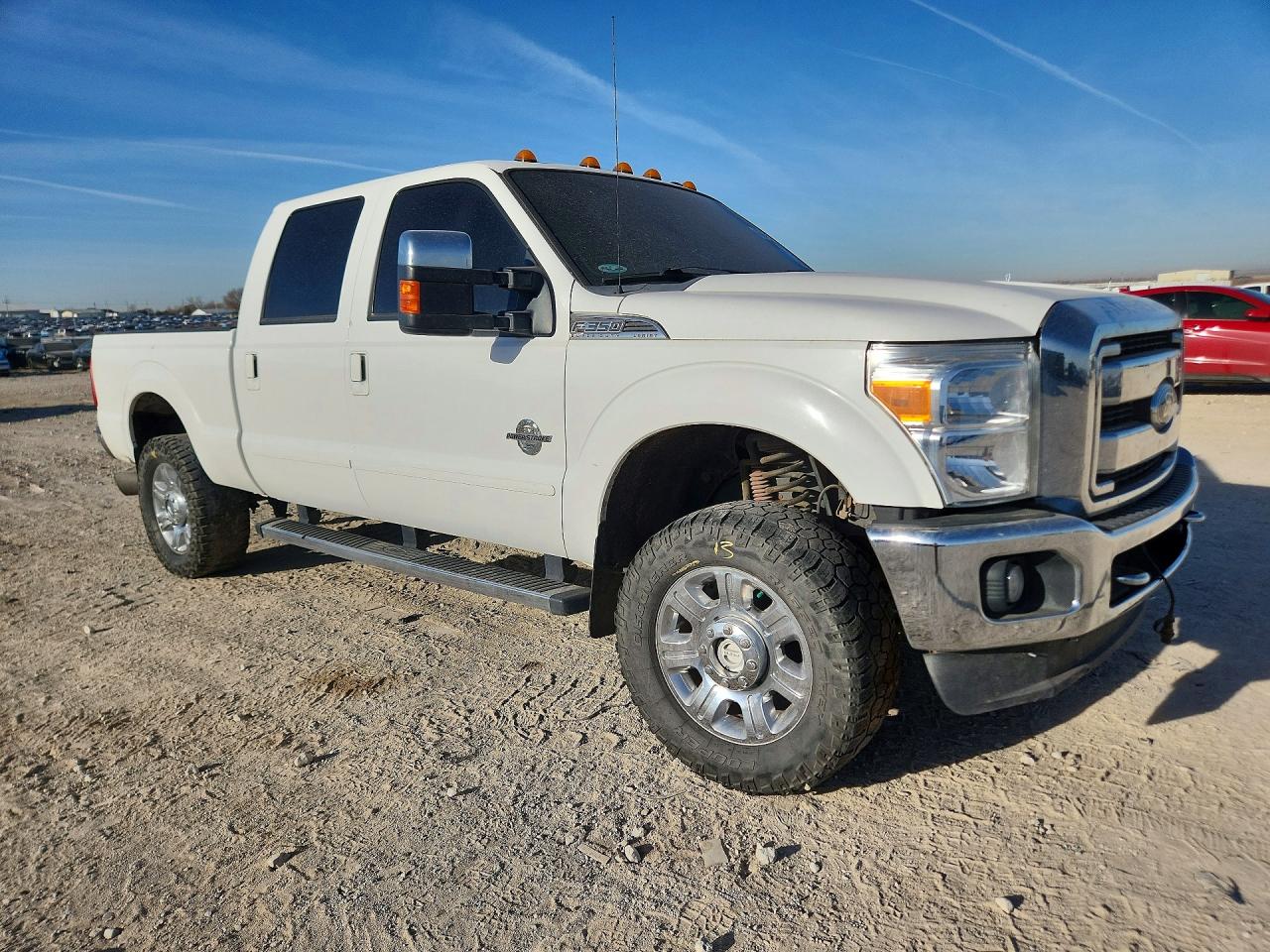 2012 Ford F350 Super Duty White vin: 1FT8W3BT7CEA48421