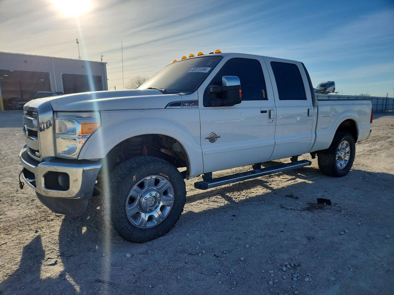 2012 Ford F350 Super Duty White vin: 1FT8W3BT7CEA48421