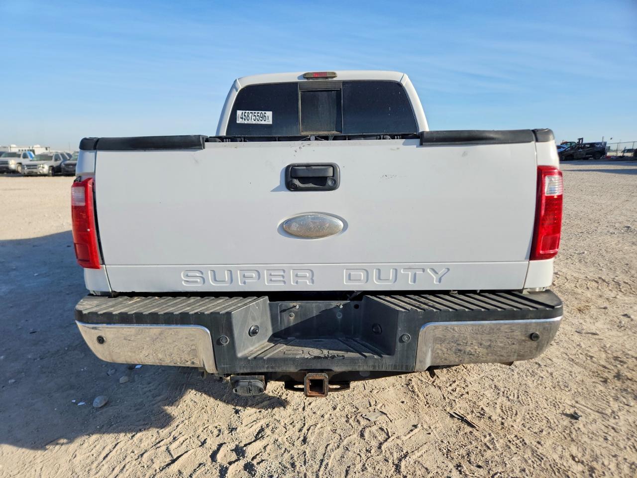 2012 Ford F350 Super Duty White vin: 1FT8W3BT7CEA48421