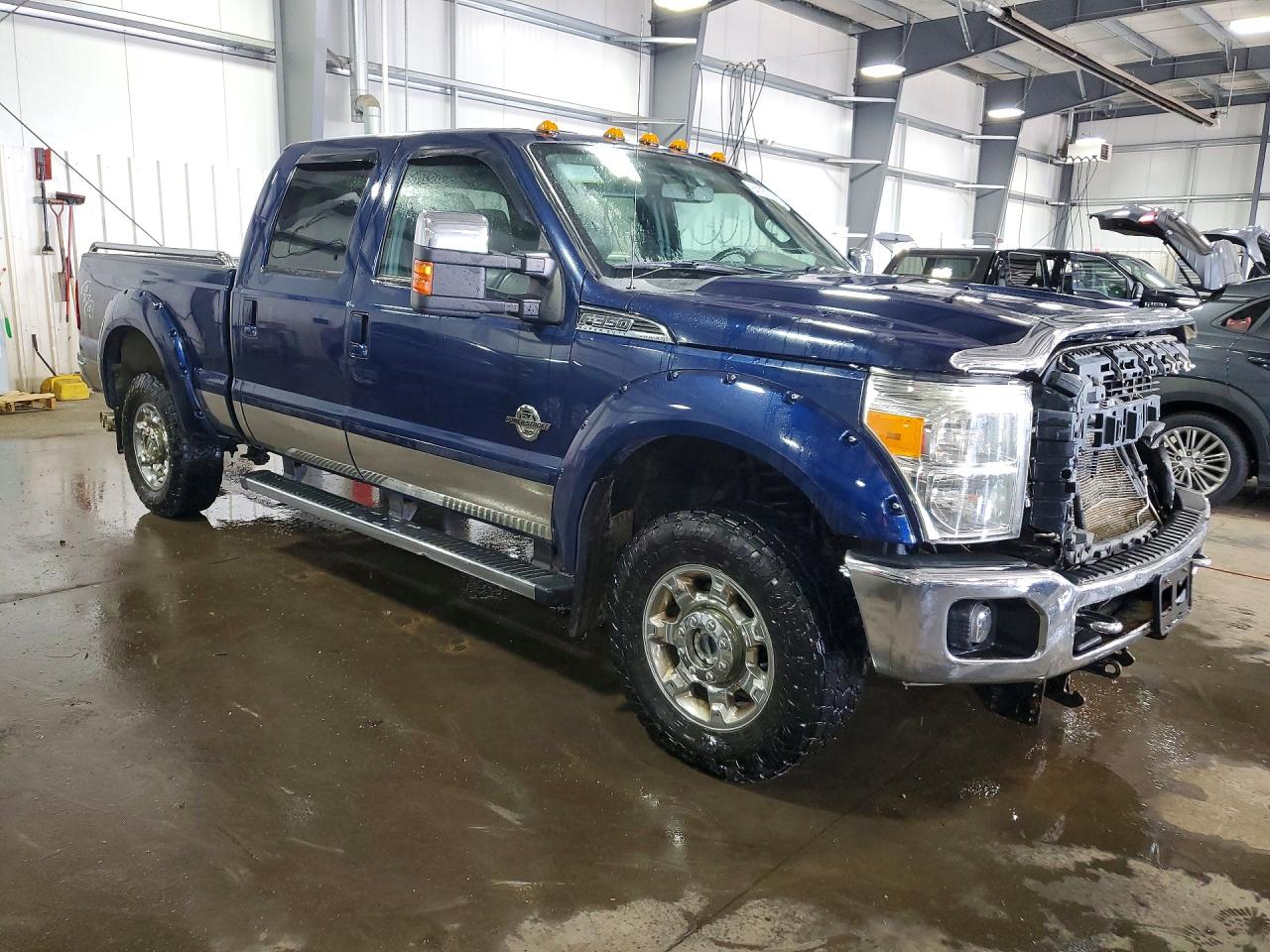2012 Ford F350 Super Duty Blue vin: 1FT8W3BT7CED17825