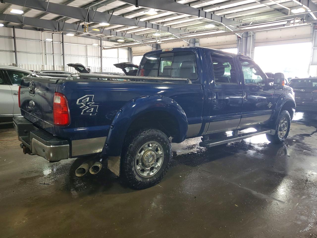 2012 Ford F350 Super Duty Blue vin: 1FT8W3BT7CED17825