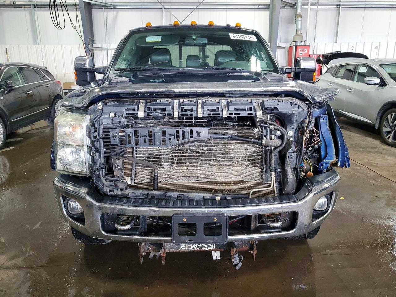 2012 Ford F350 Super Duty Blue vin: 1FT8W3BT7CED17825