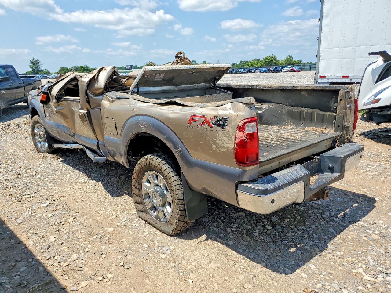 2014 Ford F350 Super Duty Желто-коричневый vin: 1FT8W3BT7EEA47692