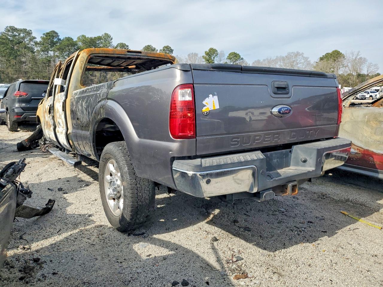 2014 Ford F350 Super Duty Gray vin: 1FT8W3BT7EEA64749