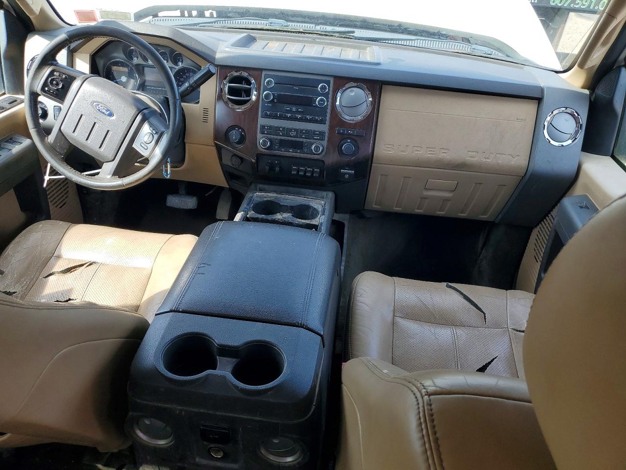2011 Ford F350 Super Duty Двухцветный vin: 1FT8W3BT8BEB38076