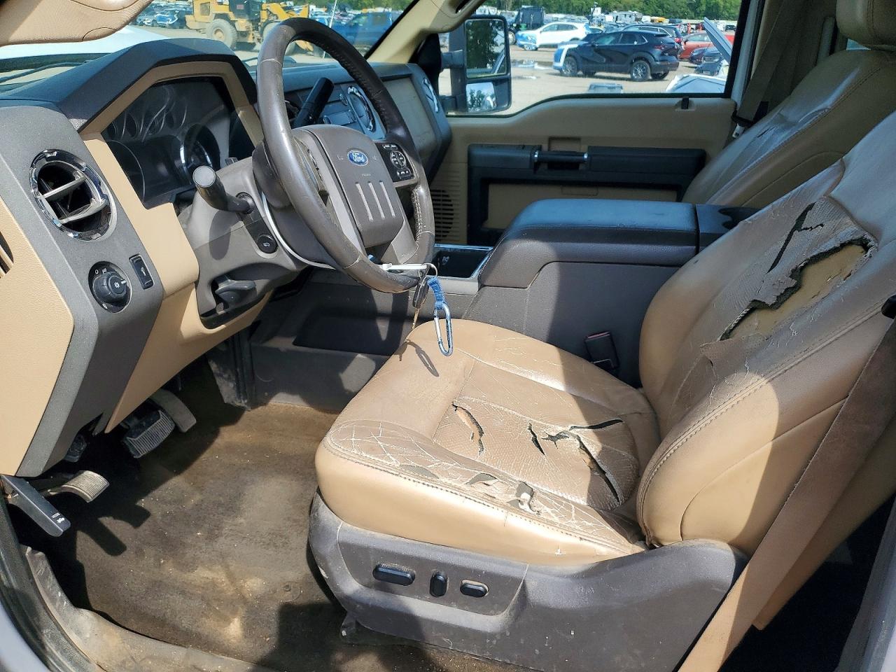2011 Ford F350 Super Duty Двухцветный vin: 1FT8W3BT8BEB38076