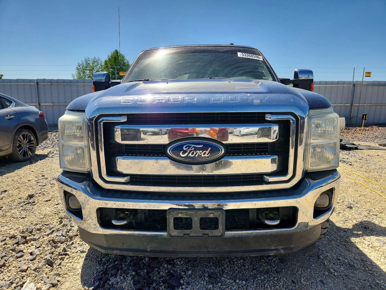 2011 Ford F350 Super Duty Blue vin: 1FT8W3BT8BEC17618