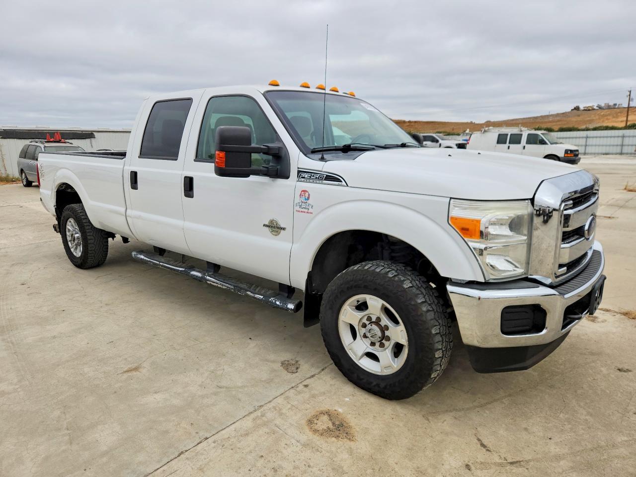 2012 Ford F350 Srw Super Duty White vin: 1FT8W3BT8CEC61829