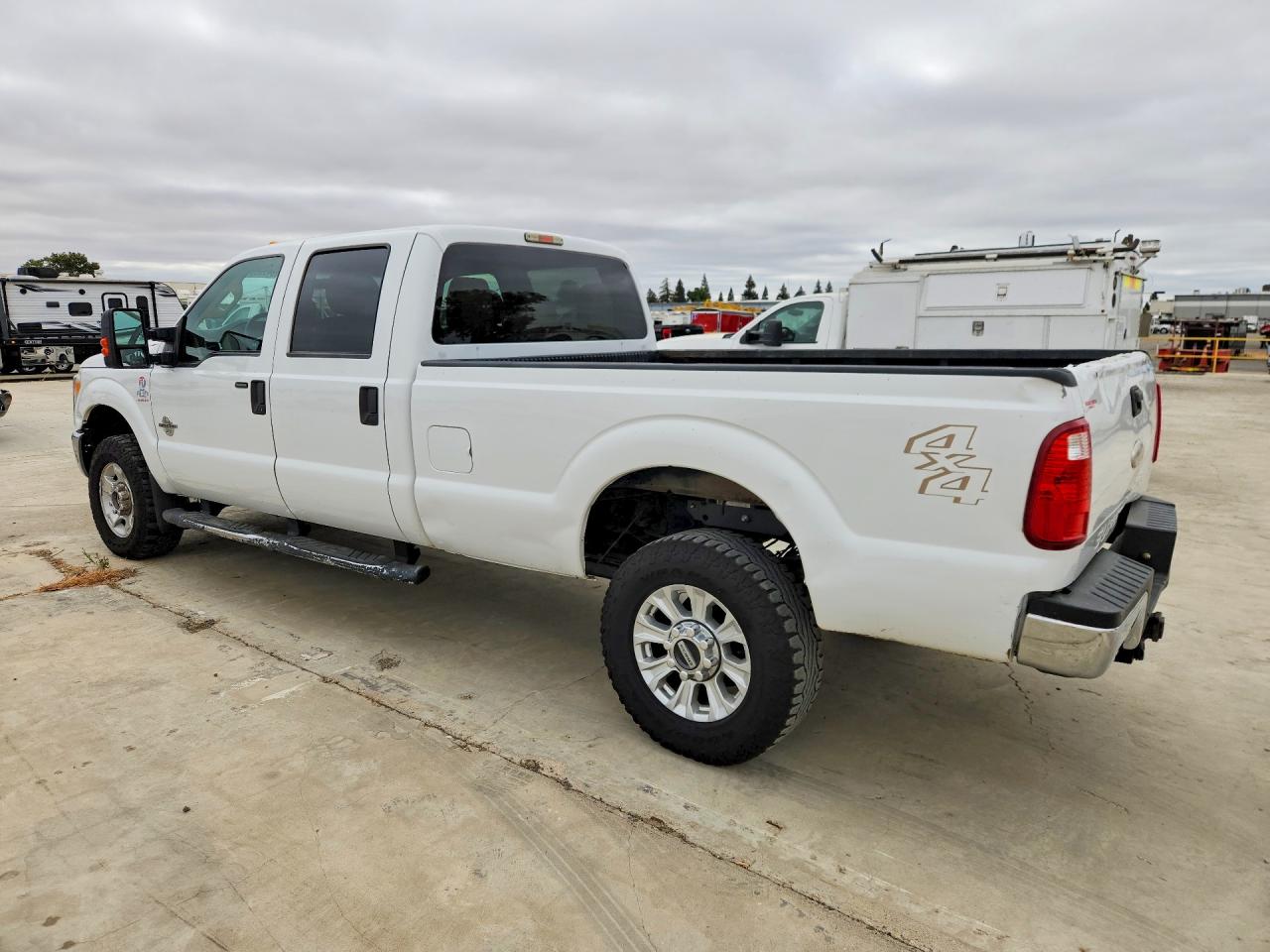 2012 Ford F350 Srw Super Duty White vin: 1FT8W3BT8CEC61829