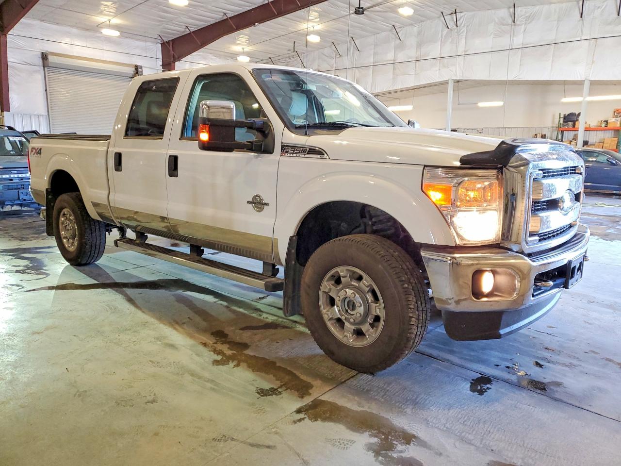 2014 Ford F350 Super Duty White vin: 1FT8W3BT8EEB78534