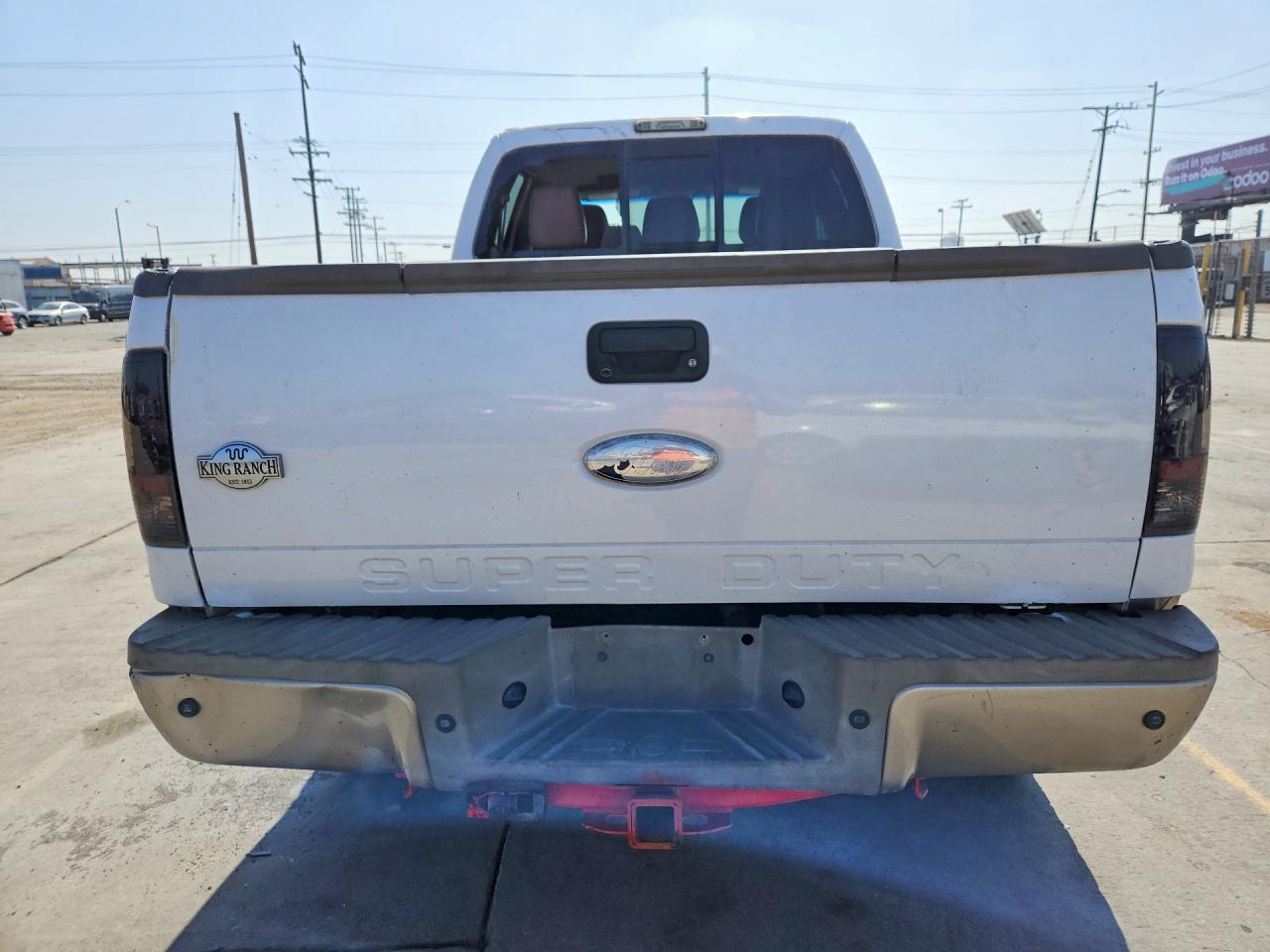 2011 Ford F350 Super Duty Белый vin: 1FT8W3BT9BEC65354