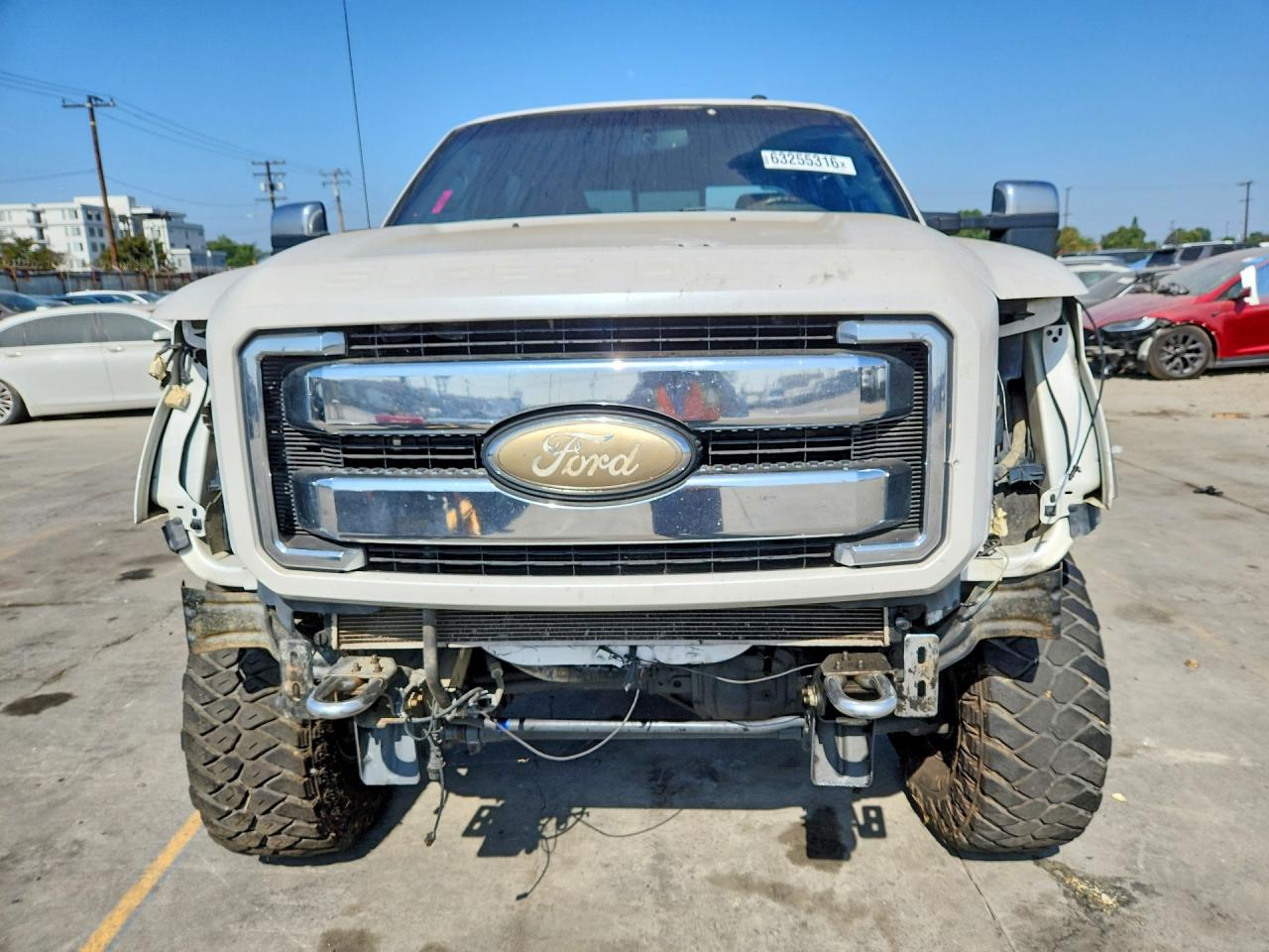 2011 Ford F350 Super Duty Белый vin: 1FT8W3BT9BEC65354