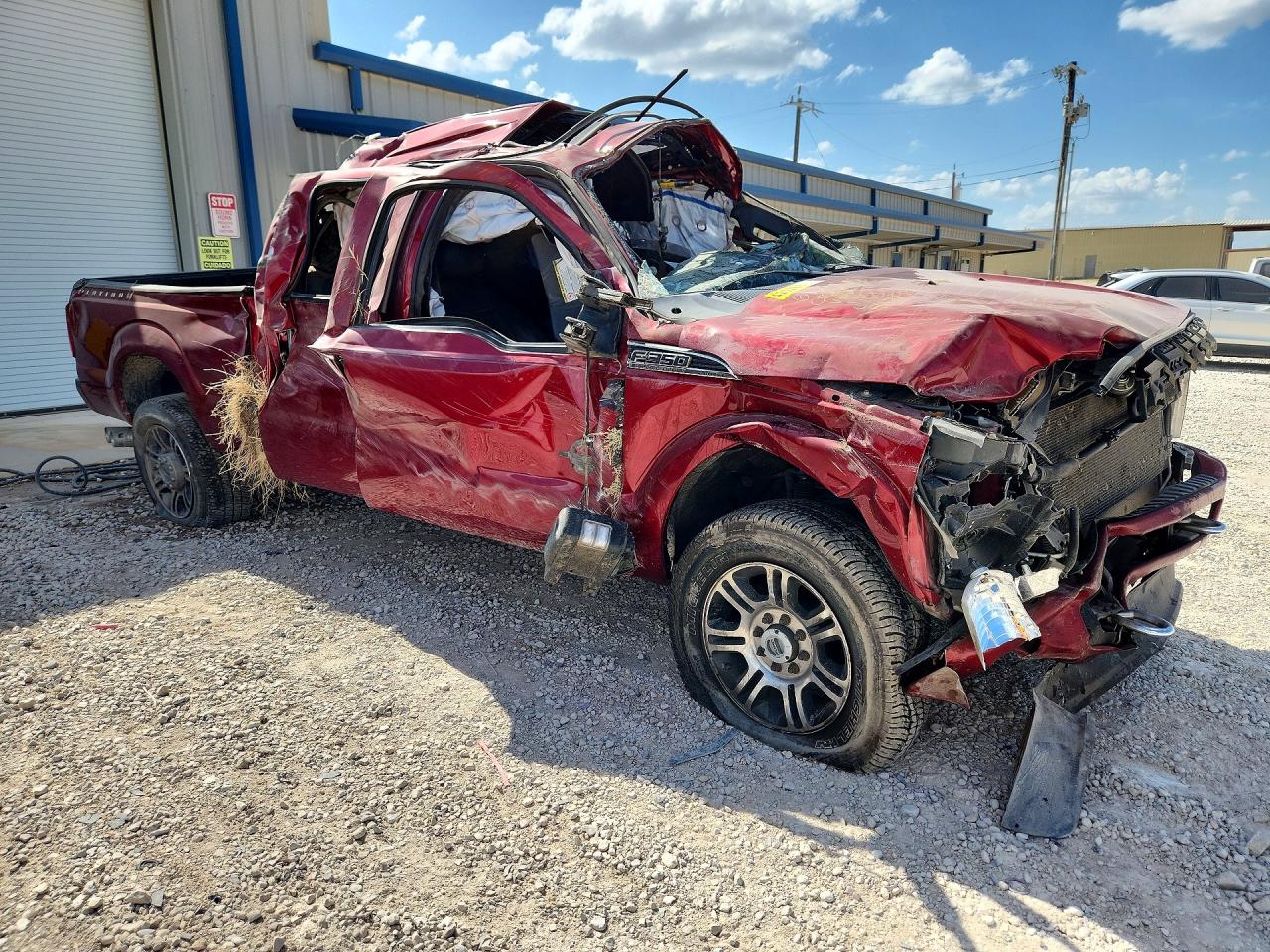 2015 Ford F350 Super Duty Maroon vin: 1FT8W3BT9FEB13984