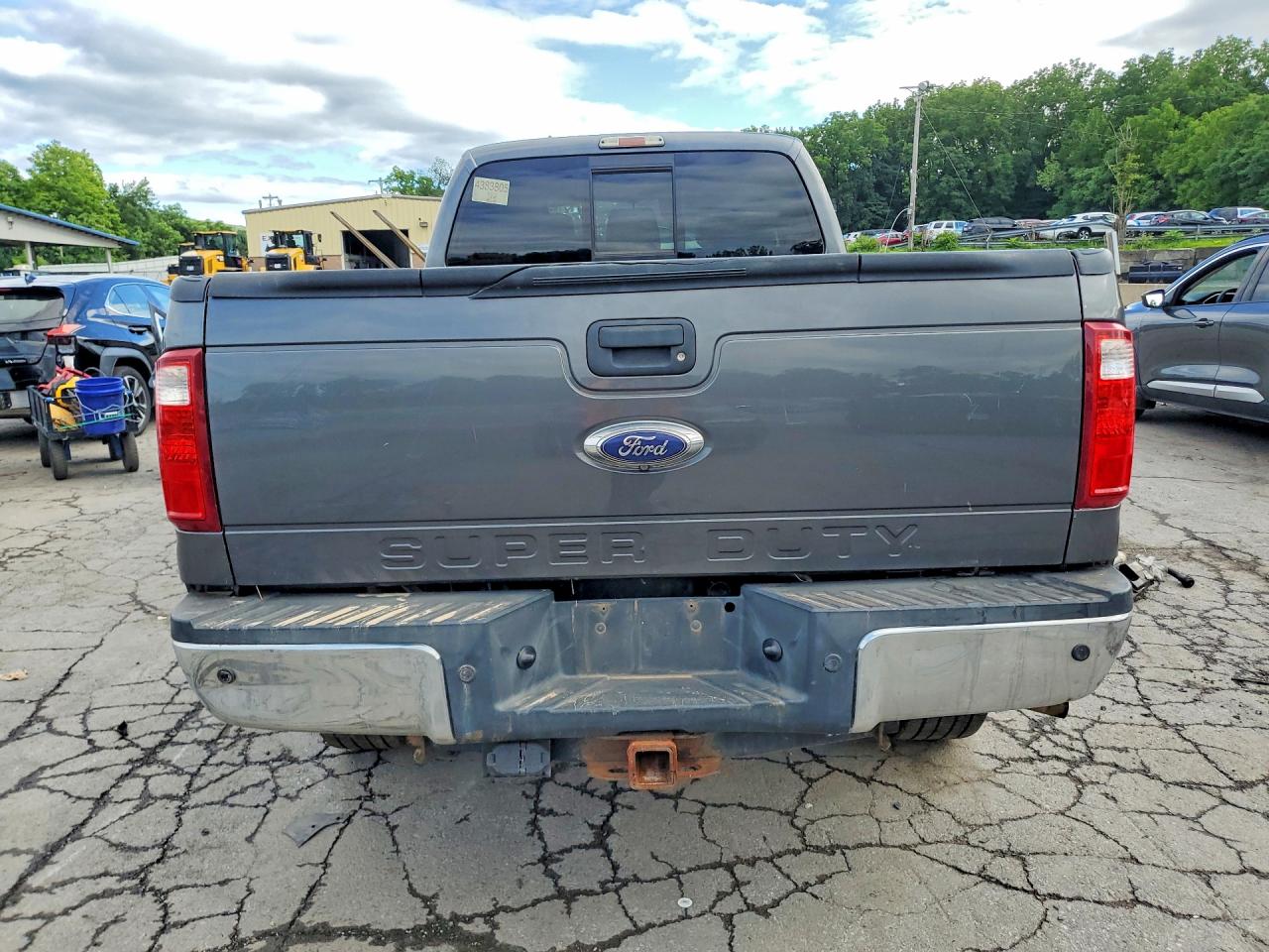 2015 Ford F350 Super Duty Серый vin: 1FT8W3BT9FEB74655