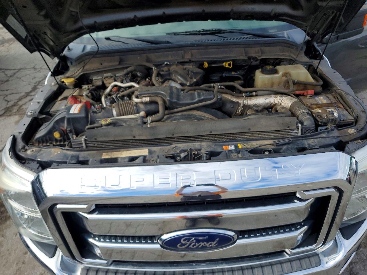 2015 Ford F350 Super Duty Серый vin: 1FT8W3BT9FEB74655