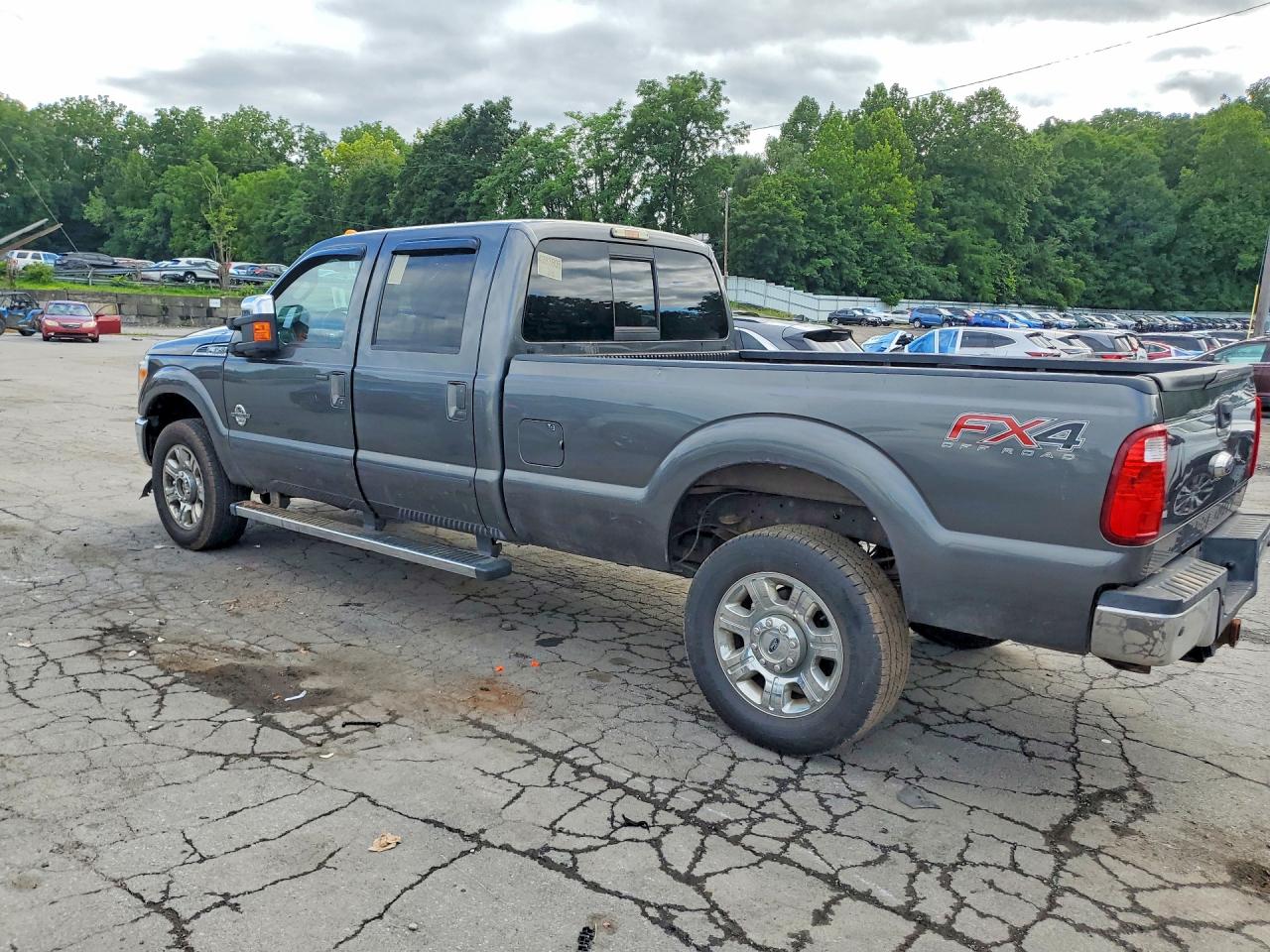 2015 Ford F350 Super Duty Серый vin: 1FT8W3BT9FEB74655