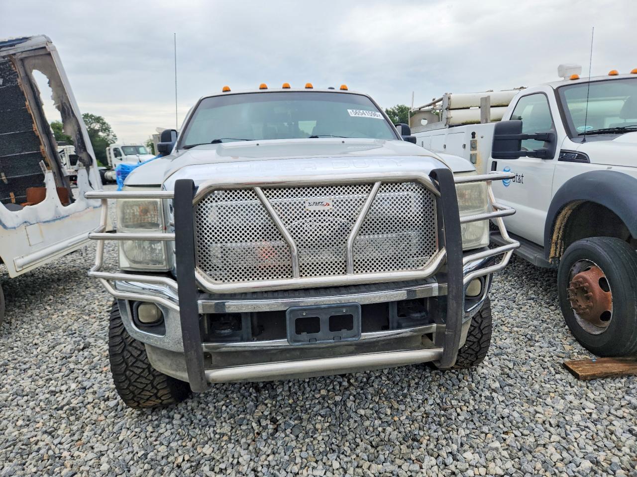 2012 Ford F350 Super Duty Silver vin: 1FT8W3BTXCEA19835
