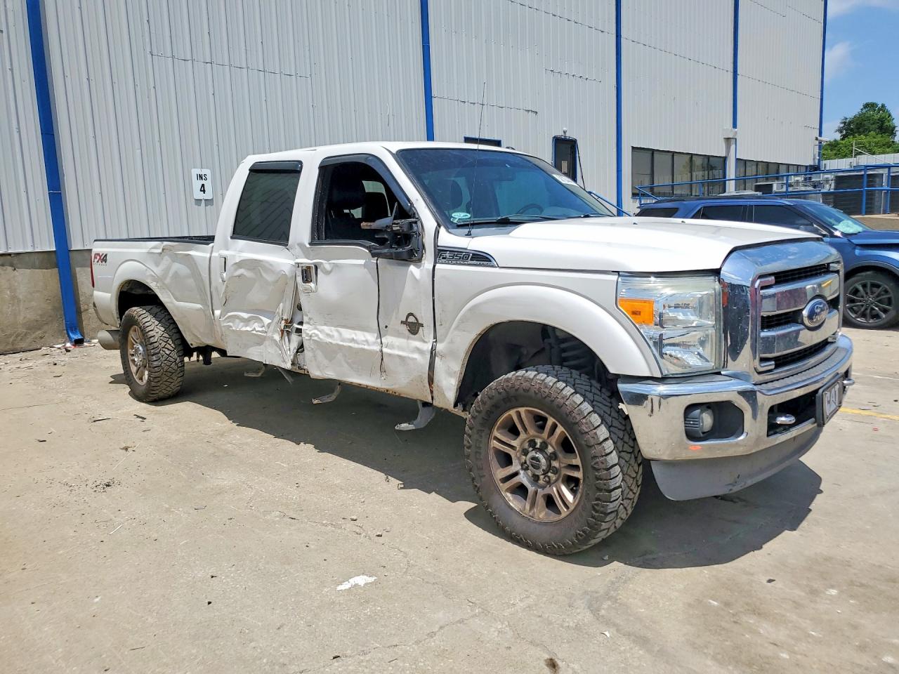 2012 Ford F350 Super Duty White vin: 1FT8W3BTXCEA64287
