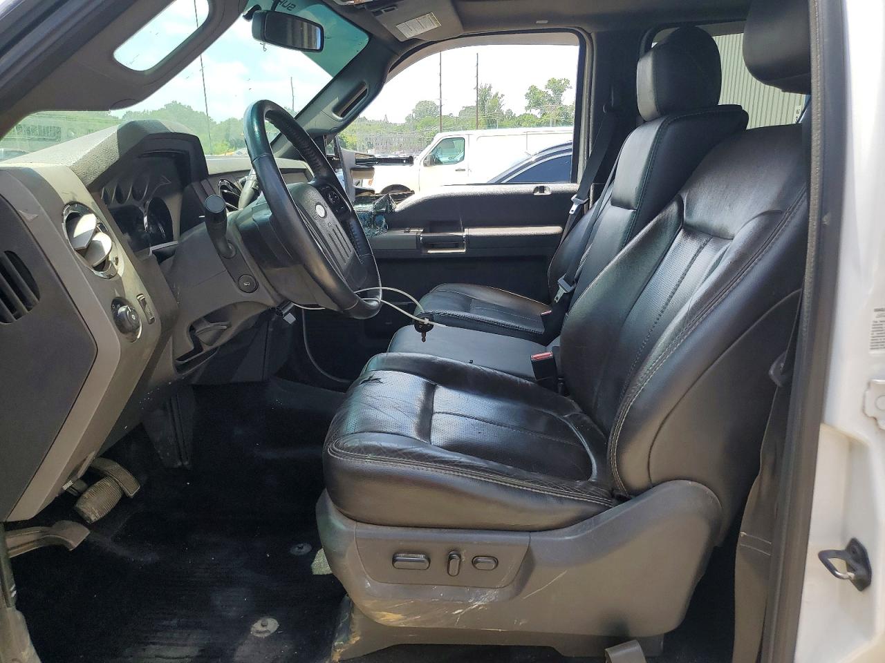 2012 Ford F350 Super Duty White vin: 1FT8W3BTXCEA64287
