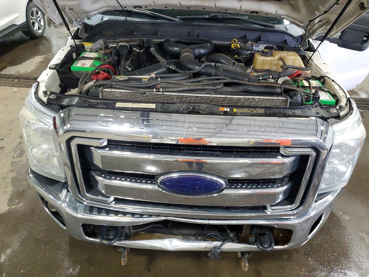 2012 Ford F350 Super Duty Белый vin: 1FT8W3BTXCEA88427