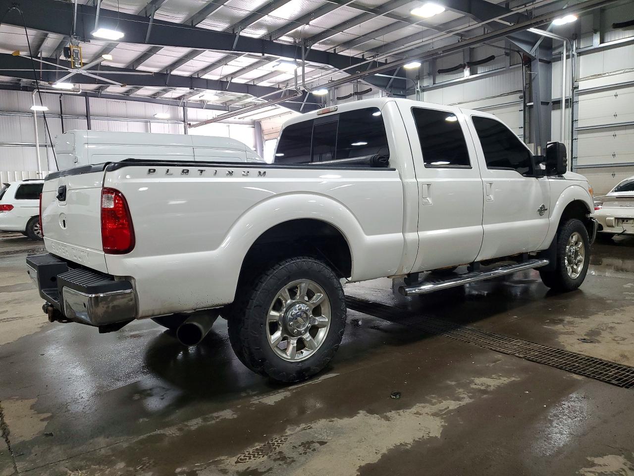2012 Ford F350 Super Duty Белый vin: 1FT8W3BTXCEA88427