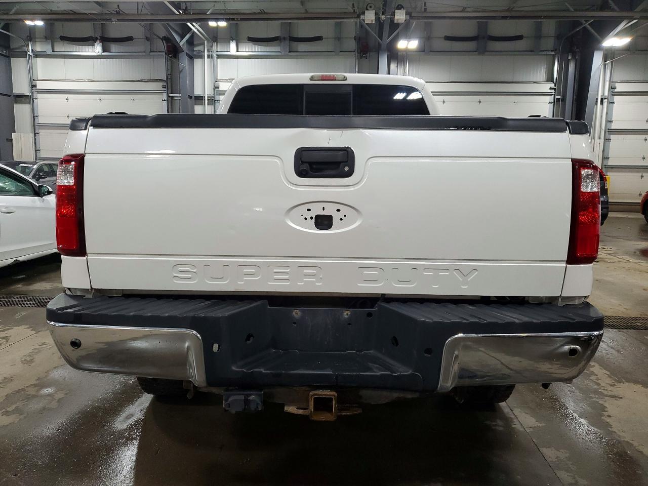 2012 Ford F350 Super Duty Белый vin: 1FT8W3BTXCEA88427
