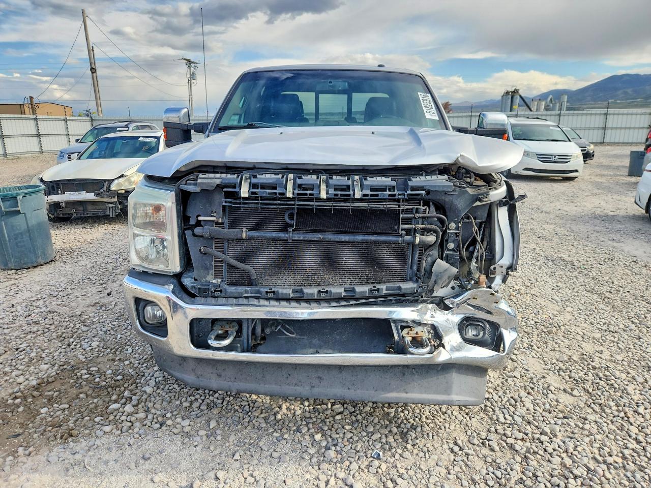 2013 Ford F350 Super Duty Silver vin: 1FT8W3BTXDEA91927