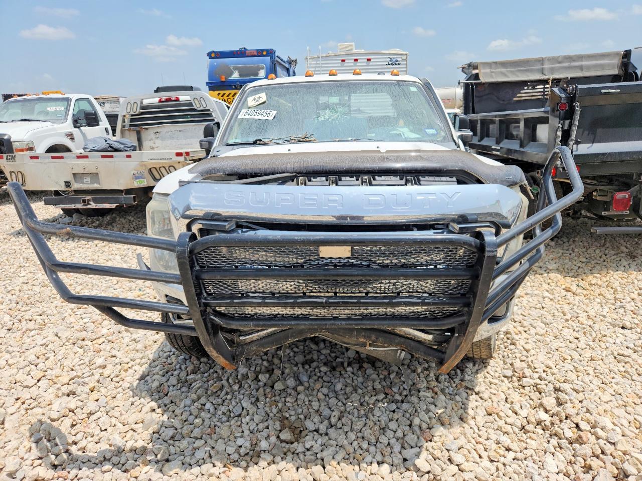 2013 Ford F350 Super Duty White vin: 1FT8W3DT0DEA78360
