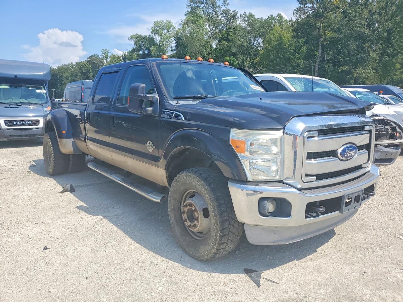 2011 Ford F350 Super Duty Black vin: 1FT8W3DT1BEC44317
