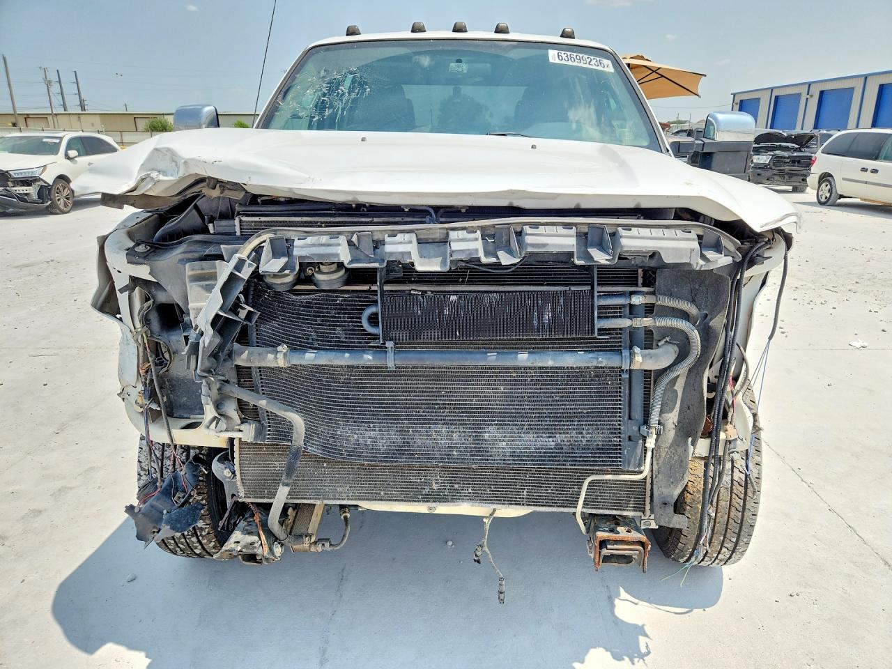 2012 Ford F350 Super Duty White vin: 1FT8W3DT1CEC85113