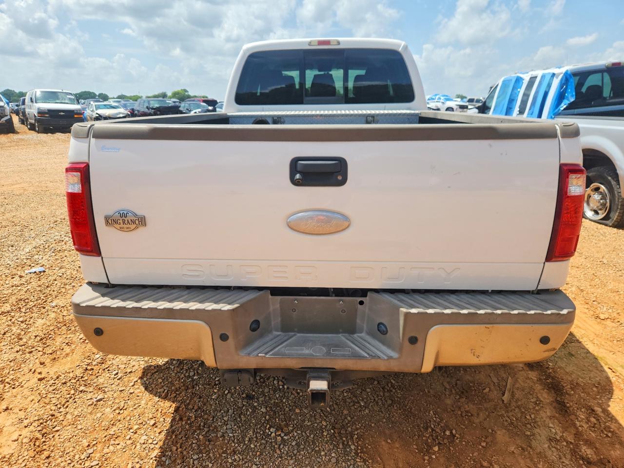 2012 Ford F350 Super Duty White vin: 1FT8W3DT3CEB06974