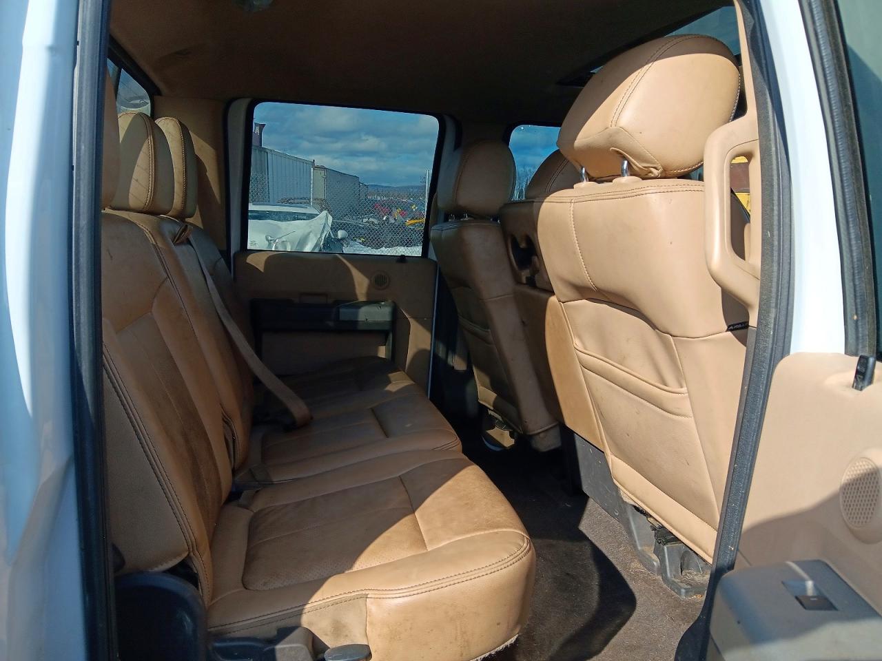 2015 Ford F350 Super Duty White vin: 1FT8W3DT5FEB76559
