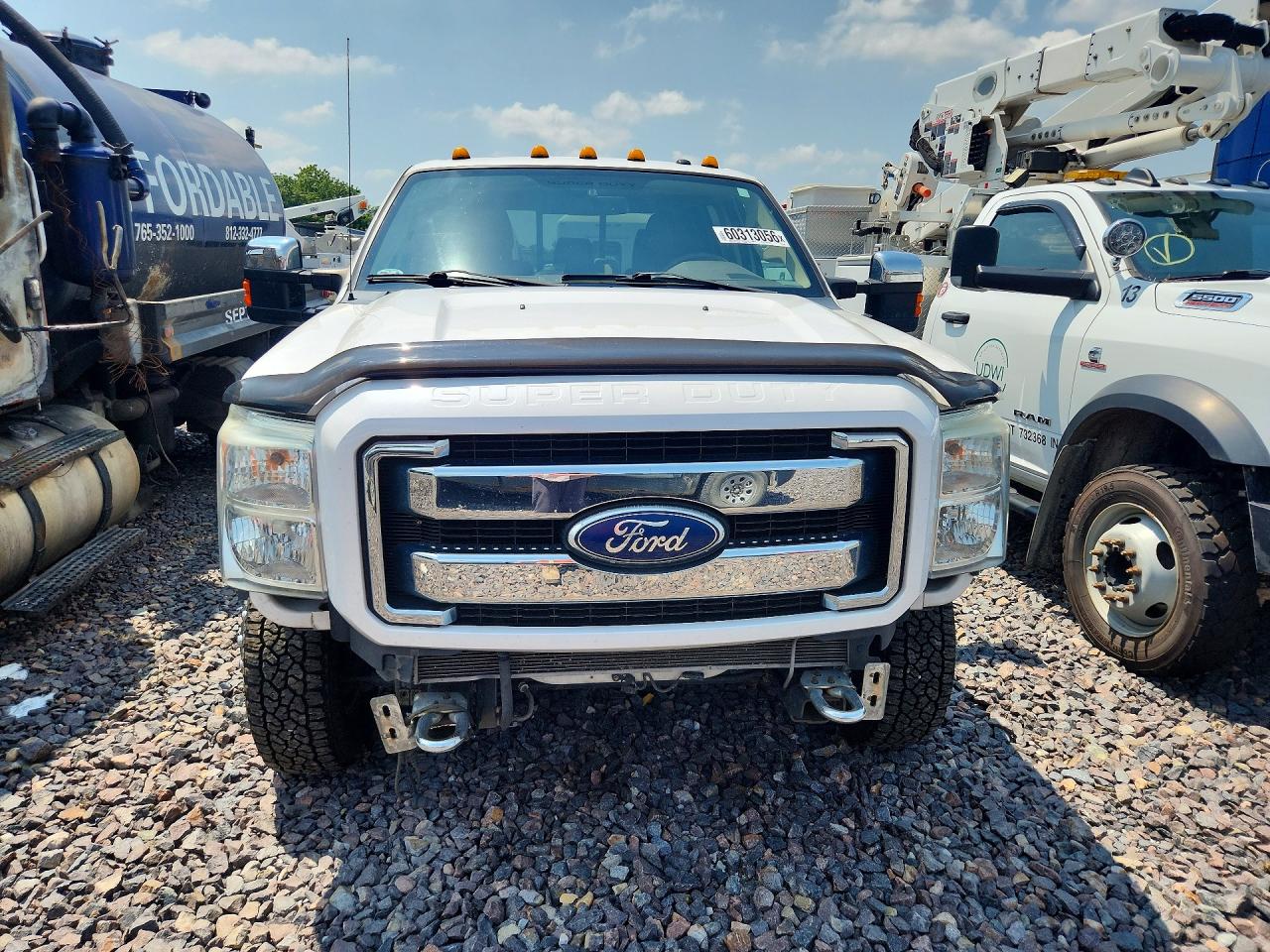 2011 Ford F350 Super Duty White vin: 1FT8W3DT7BEB24490