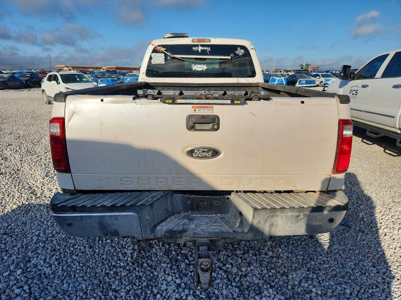 2012 Ford F350 Super Duty White vin: 1FT8W3DT7CEA47914
